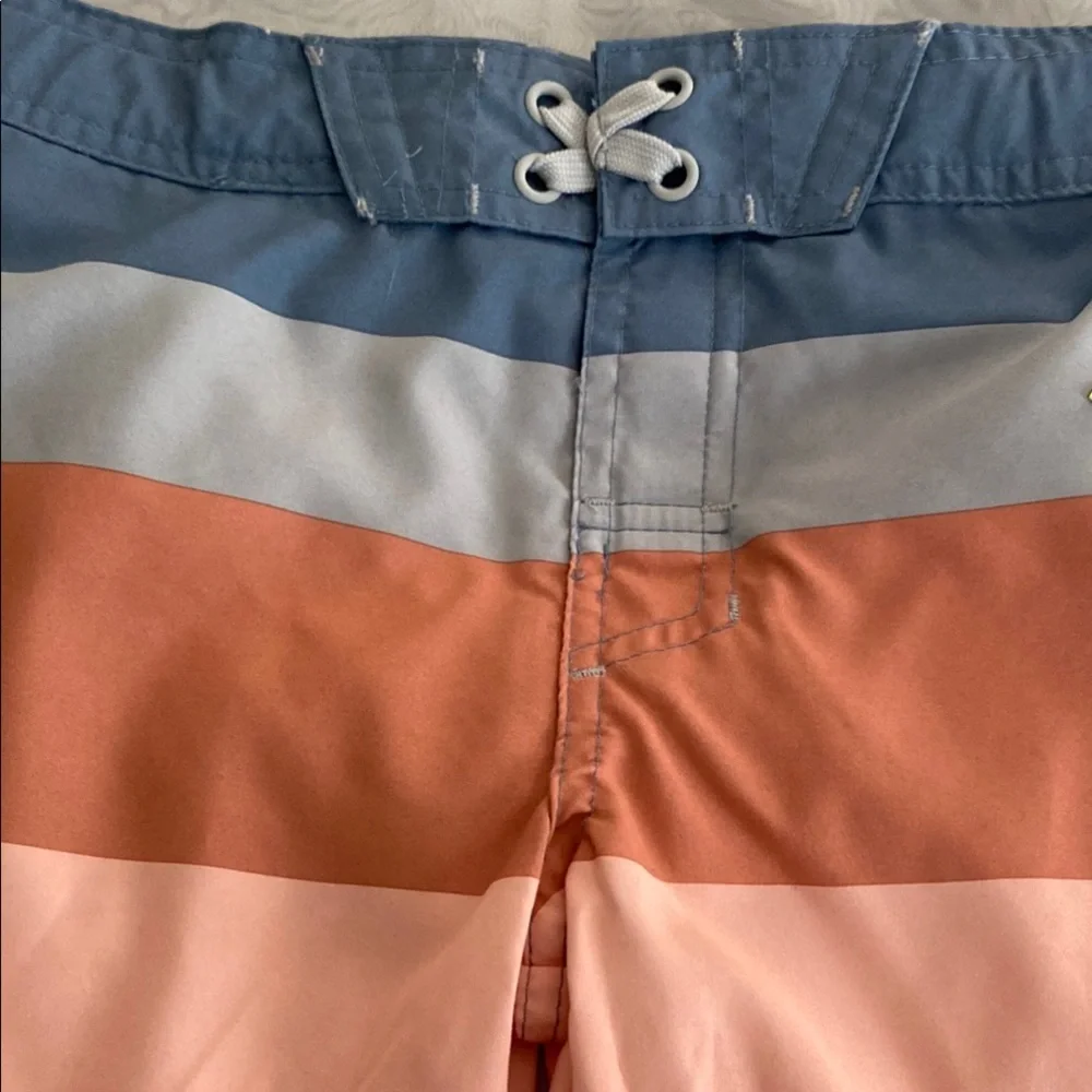 Art Class Blue and Gray Swim Trunks Classic Style